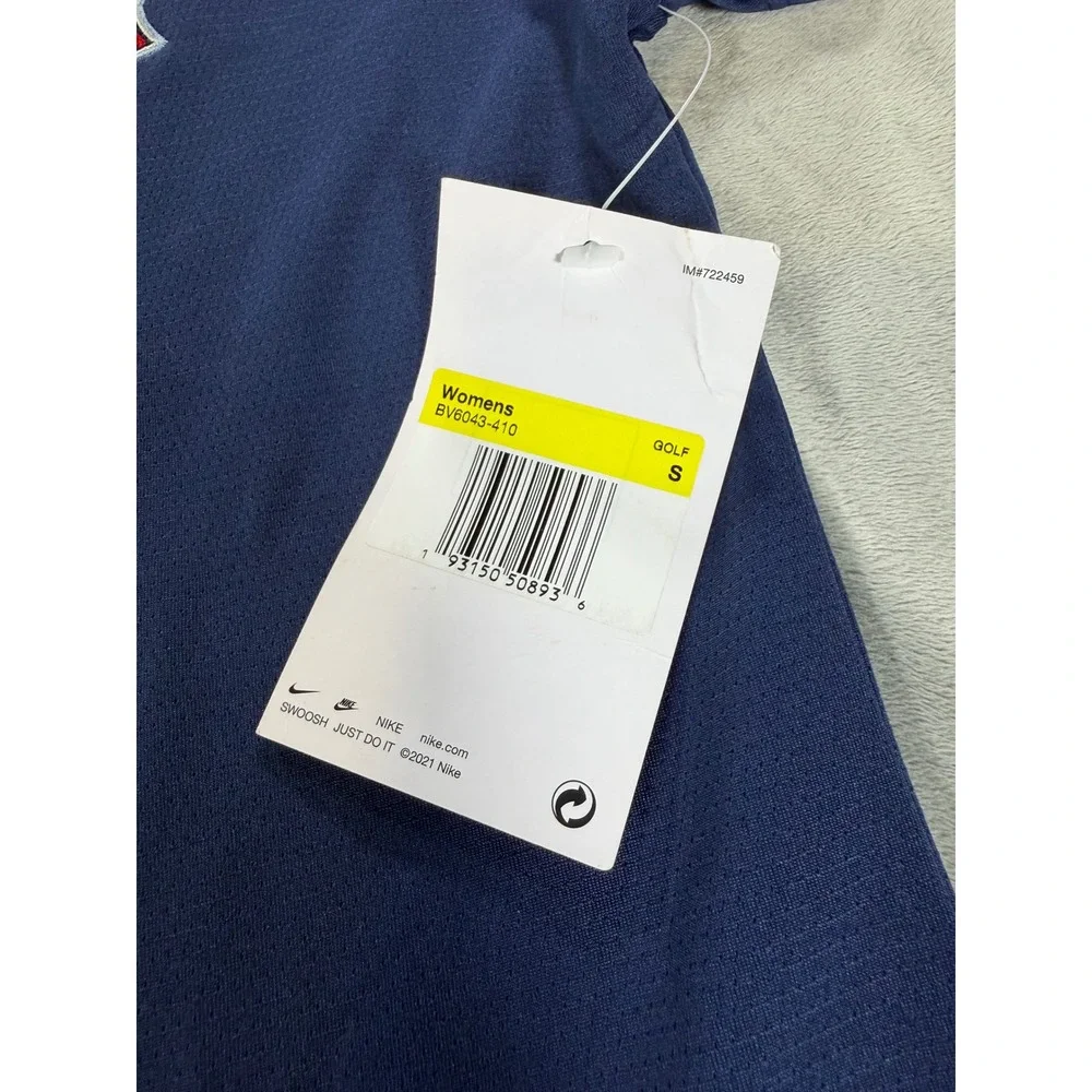 Nike Womens Golf Dry Essential Polo Size Small Embroidered Logo New With Tags